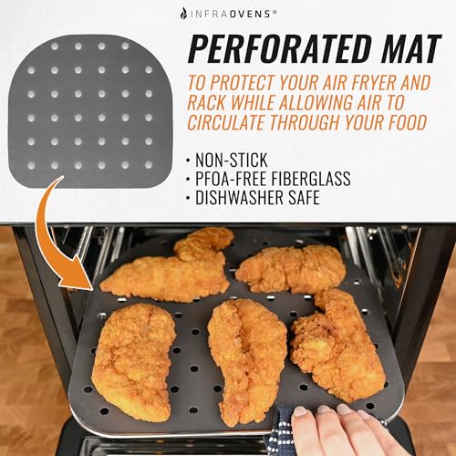 Reusable Liners for Air Fryer Racks - Compatible with Various Models