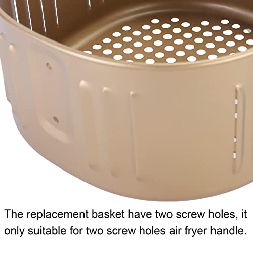 Non-Stick Air Fryer Replacement Basket for 5.5Qt Fryers