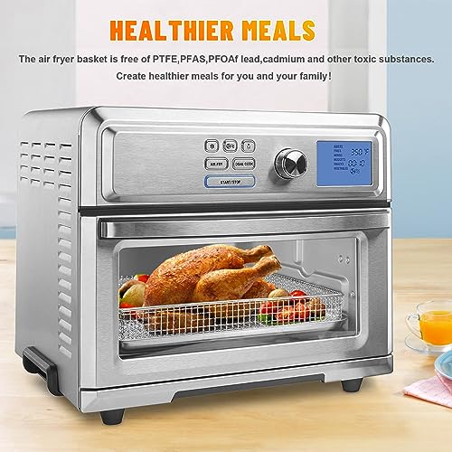 Stainless Steel Air Fryer Basket for TOA-060/TOA-065