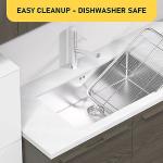 XL Air Fryer Basket, 18.7'' x 11.9'', Stainless Steel