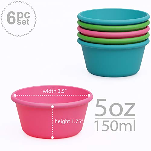Silicone Jumbo Air Fryer Muffin Cups - Set of 6