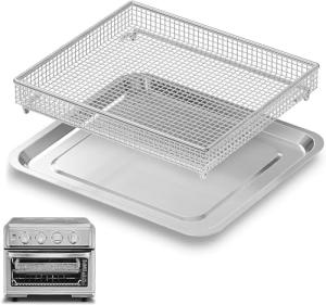 Stainless Steel Air Fryer Pan for Cuisinart TOA-060/065