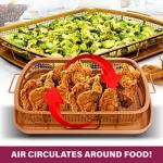 Gotham Steel Air Fryer Basket & Crisper Tray
