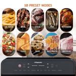 22L Dual Zone Air Fryer Oven With Rotisserie