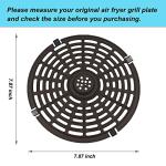 7.87 inch Non-Stick Air Fryer Grill Pan