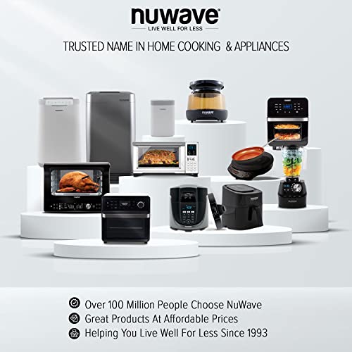 Nuwave 3QT Brio Tray and Basket Combo - Black
