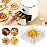 Air Fryer Rack Set with Magnetic Chart