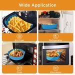 OUTXE 2 Pack Silicone Baking Tray for Air Fryer