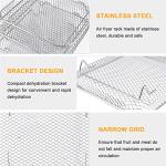 Air Fryer Rack Set with Magnetic Chart