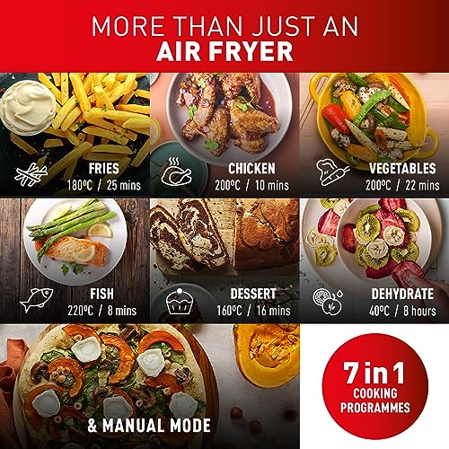 Tefal Easy Fry Dual Zone Air Fryer, 8.3L