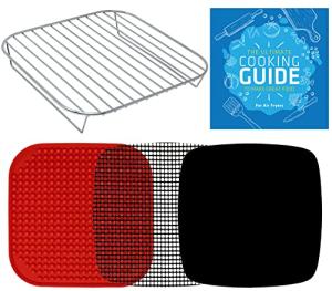 6.3" Air Fryer Rack Accessories Set | Compatible with Comfee, Dash, Nuwave Brio