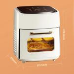 15L Large Capacity Air Fryer: Smart Visual Oven