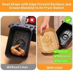 Disposable Air Fryer Liners: 125pcs for Ninja Airfryer