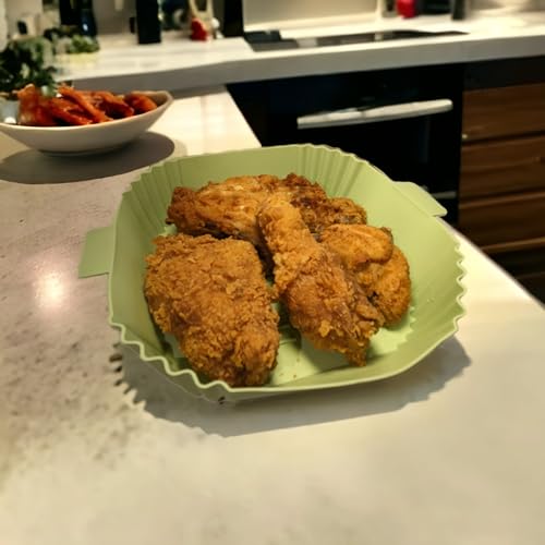 Silicone Air Fryer Basket Liners - 2 Pack
