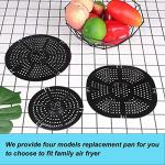 7.87 inch Non-Stick Air Fryer Grill Pan