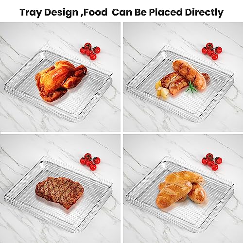 Stainless Steel Air Fryer Pan for Cuisinart TOA-060/065