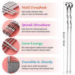 12" Metal Skewers - 12 Pack for Grilling