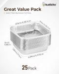 Premium Aluminum Pans for Air Fryer - 25-Pack