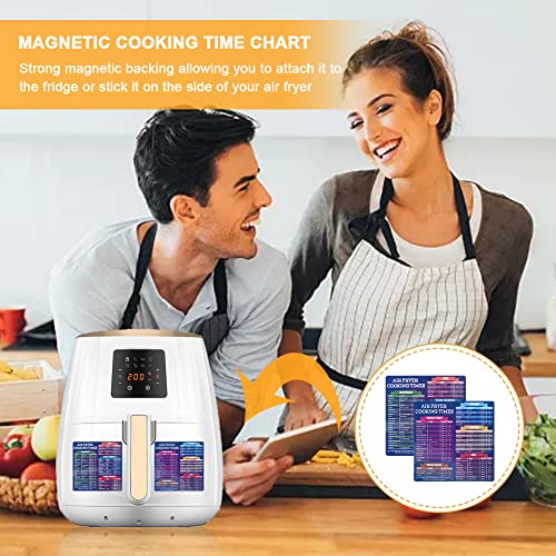 Air Fryer Rack Set with Magnetic Chart