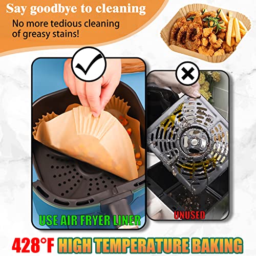 120 Pcs Non-Stick Air Fryer Liners
