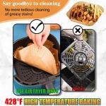 120 Pcs Non-Stick Air Fryer Liners