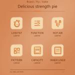 15L Large Capacity Air Fryer: Smart Visual Oven