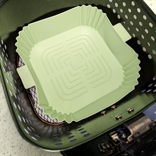 Silicone Air Fryer Basket Liners - 2 Pack