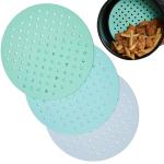 3 Pack Reusable Air Fryer Silicone Liners