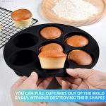 7-Cup Silicone Muffin Pan for Air Fryer - Nonstick