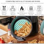 3 Pack Reusable Air Fryer Silicone Liners
