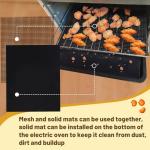 Reusable Non-Stick Air Fryer Oven Liners - 6PCS