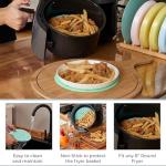 3 Pack Reusable Air Fryer Silicone Liners