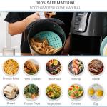 3 Pack Reusable Air Fryer Silicone Liners