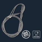 Stainless Steel BBQ Skewers - Flexible Metal Kebab Set