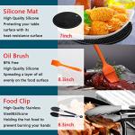 17-Piece Square Air Fryer Accessories with Cookbook