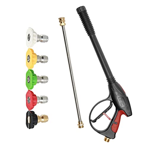 Pressure Washer Gun Set with 5 Nozzles and Wand