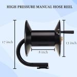 M MINGLE 150ft Manual Hose Reel Pressure Washer
