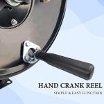 M MINGLE 150ft Manual Hose Reel Pressure Washer