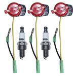 AUMEL 3-Pack Switch with Spark Plug for Honda Engines