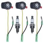 AUMEL 3-Pack Switch with Spark Plug for Honda Engines