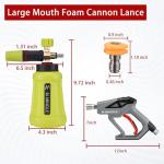 M Mingle 4000 PSI Foam Cannon Pressure Washer Kit