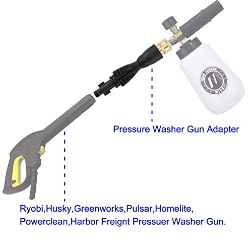Adjustable Foam Cannon for Bosch, Husky, Ryobi