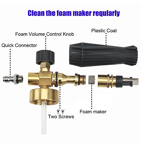 Car Wash Pressure Washer with Foam Cannon