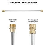 BOOMSTART High Pressure Washer Gun with Nozzles
