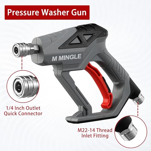 M Mingle 4000 PSI Foam Cannon Pressure Washer Kit