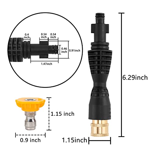 Adjustable Foam Cannon for Bosch, Husky, Ryobi