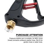 BOOMSTART High Pressure Washer Gun with Nozzles