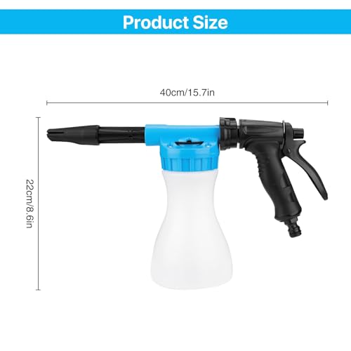 900ML Adjustable Snow Foam Sprayer for Cleaning
