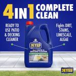 Jeyes 4-in-1 Power Cleaner for Patios and Decks
