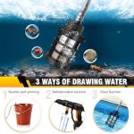 Cordless 350W Portable Pressure Washer with Batteries